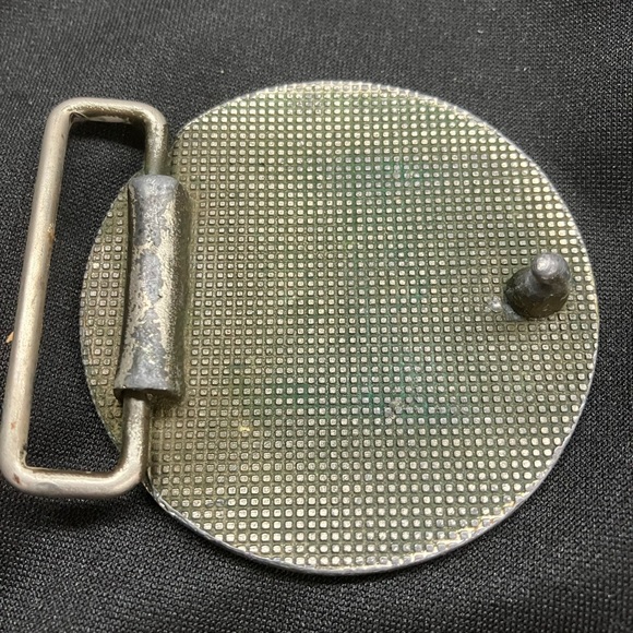 Assorted Lot of 6 of Vintage Belt Buckles Brass Silver Novelty - Picture 11 of 13